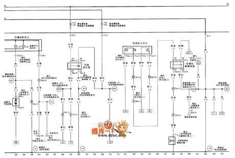 Air condition system relay、abscission electrical equipment、electromagnetic clutch circuit diagram