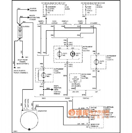 Buick charging department circuit diagram
