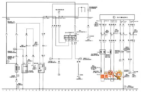 VW golf supplementary restraint system circuit diagram
