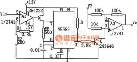 NE555 division circuit