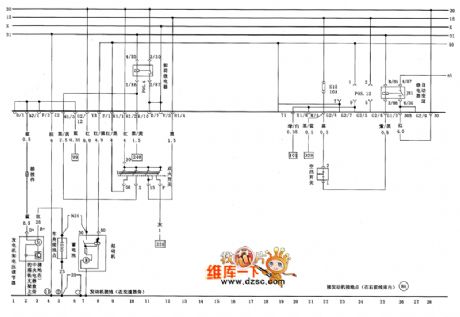 Storage battery、generator、starter、ignition Switch and automatic transmission