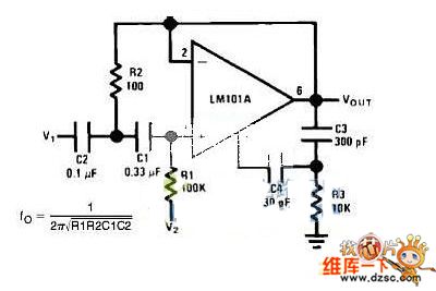 Resonance circuit diagram