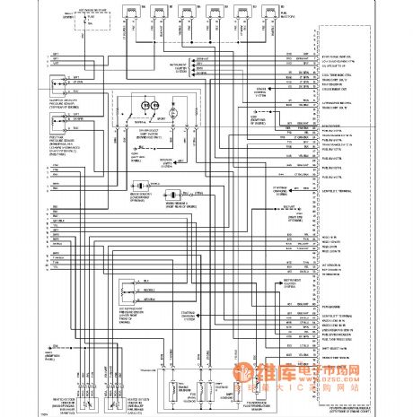 Buick engine performance circuit diagram（3.8l,vink)