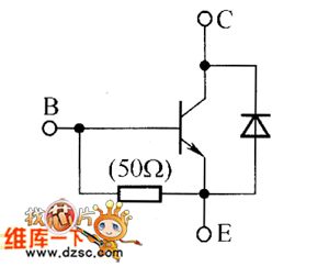 Transistor 2SC5003, 2SC5250 internal circuit diagram
