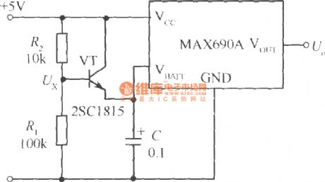 Arbitrariness setting back up power voltage circuit