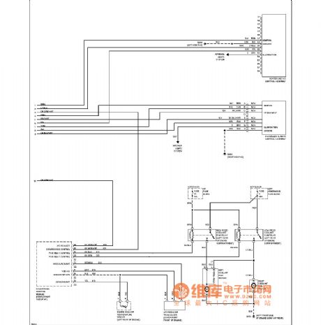 Buick air conditioning circuit diagram(automatic air conditioning)