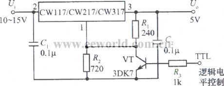 Logic control integrated regulated power supply