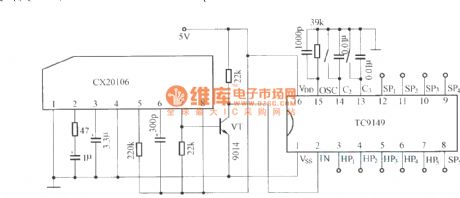 TC9149 Application circuit diagram