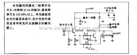 Laser diode singal source circuit
