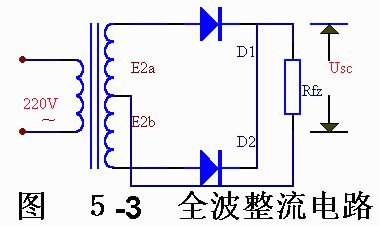 Full wave commutate circuit
