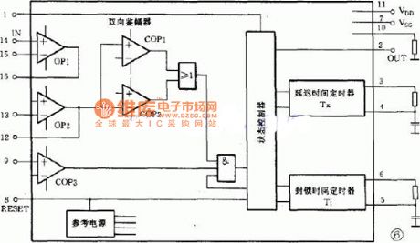 Heat release infrared sensor induction control circuit 2