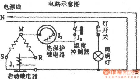 Zhongyi BCD-185 refrigerator