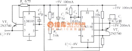 Tracking regulated power supply