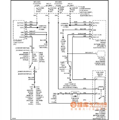 Cadillac throttle circuit