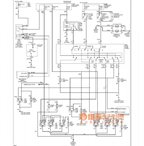 Cadillac external light circuit