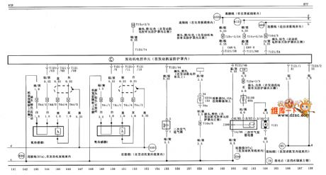 Engine electronic control unit、oxygen sensor、secondary air pump relay circuit diagram