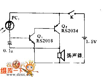 Sounding photometer circuit diagram