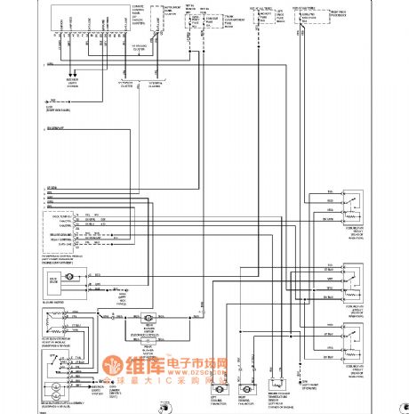 Cadillac air condition circuit