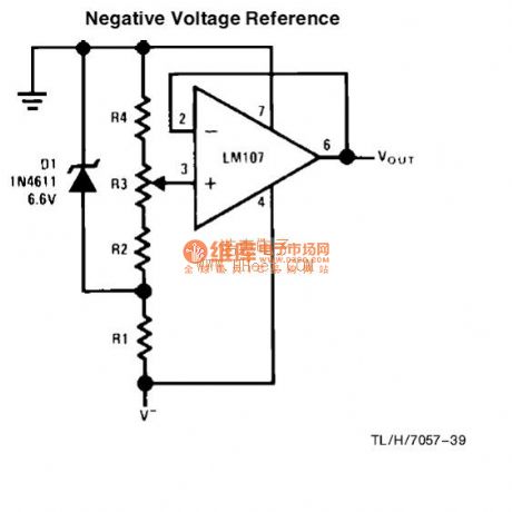 Negative voltage reference circuit 2