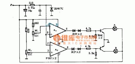 Auto voltage monitoring circuit diagram