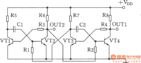The separate excitation crossover multivibrator
