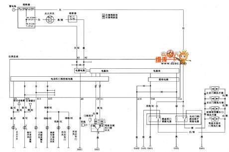 Guangzhou fit motor-driven gate lock circuit diagram