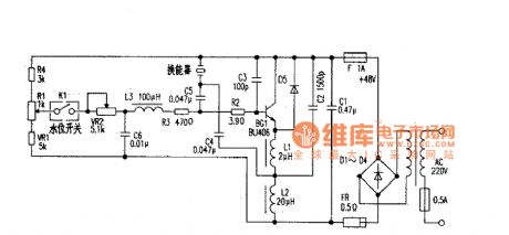 Ultrasonic humidifier overhaul circuit