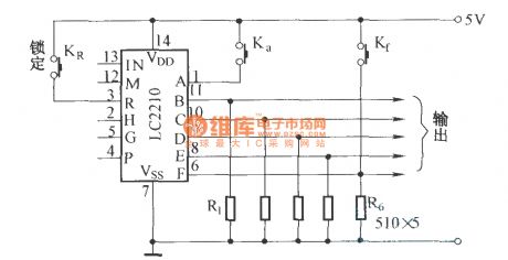 LC2210 locking switch set circuit diagram