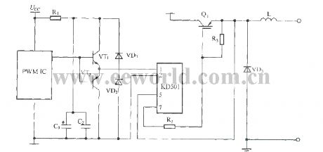 TX-KD501 application wiring diagram driver