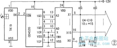 1 5 channel infrared remote control circuit diagram