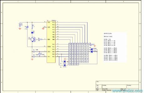 15 in 1 Multi-code single remote control circuit diagram