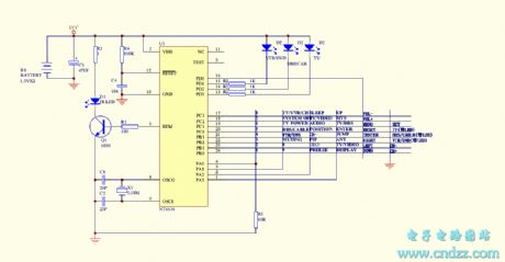 Multifunction remote control circuit