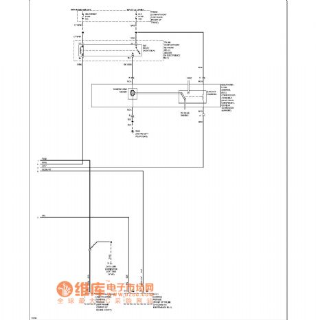 Cadillac electronic suspension circuit diagram( road-sensing suspension)