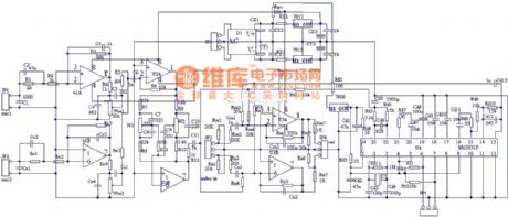 Kala OK delay reverberation M6583 circuit