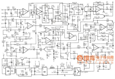 CHV-CMI48616 induction cooker circuit