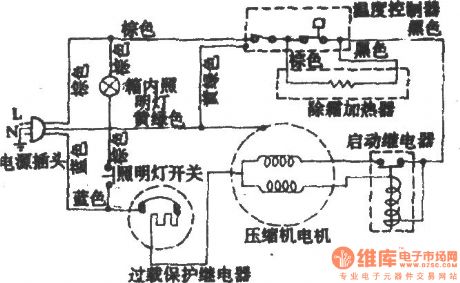 Lotus BYD-185A Refrigerator