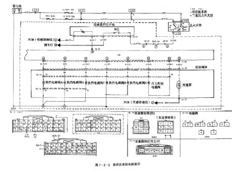 M6 car automatic transmission circuit diagram