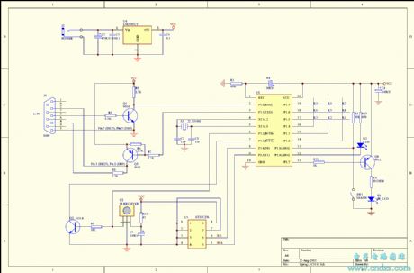 Learning-oriented infrared remote control terminal circuit diagram