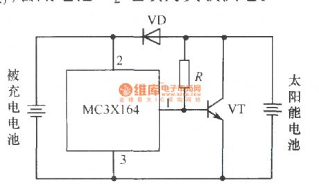 Solar battery charger circuit
