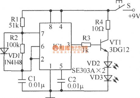 Remote control dimmer light circuit diagram