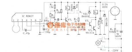 Toilet automatic exhaust fan circuit diagram
