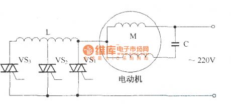 Wireless remote control fan speed controller circuit diagram(RCM1A/RCM1B composition transceiver module)