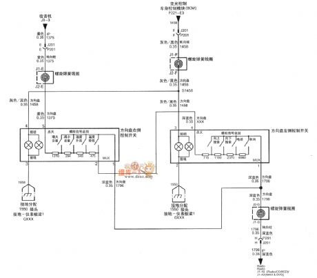 SHANGHAI GM BUICK(LaCROSSE) saloon car infotainment System circuit diagram(eight)