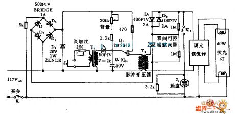 Music controlling circuit diagram