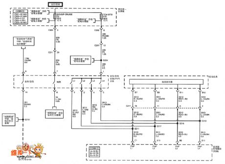 Shanghai GM Chevrolet（Epica）saloon car ZF 4HP-16 type automatic transmission circuit diagram(five)