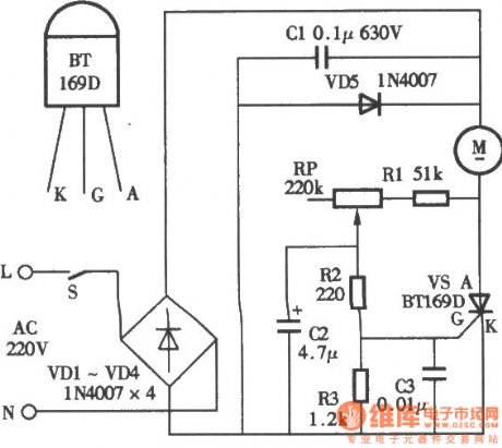 Sanhe Songshi 15W vibrating massage stick circuit