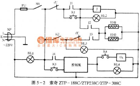 Suoqi ZPT-188C ZTP238C ZTP-308C electronic alexipharmic ark circuit
