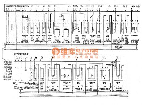 General WuLing united electronics electric control system circuit