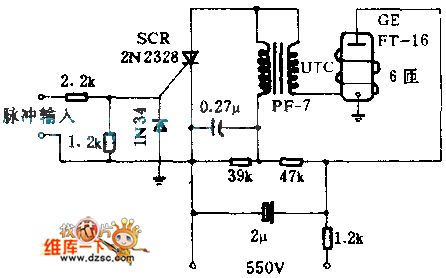 Flash alarm circuit diagram