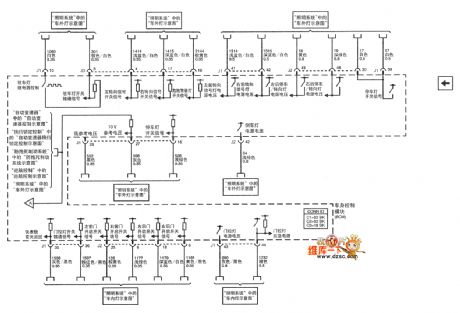 SHANGHAI GM BUICK(LaCROSSE) saloon car carriage body control system circuit diagram(four)